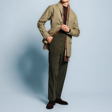 Load image into Gallery viewer, Stone Khaki Midweight Cotton Twill Outerwear
