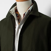 Load image into Gallery viewer, Green Midweight Cotton Twill Outerwear