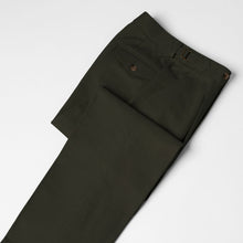 Load image into Gallery viewer, Green Midweight Cotton Twill Trousers
