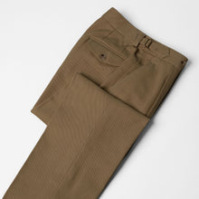 Load image into Gallery viewer, Caramel Midweight Cotton Twill Trousers
