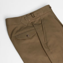 Load image into Gallery viewer, Caramel Midweight Cotton Twill Trousers
