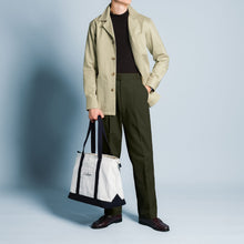 Load image into Gallery viewer, Green Midweight Cotton Twill Trousers

